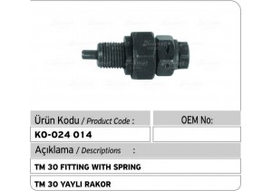 TM30 Yaylı Rakor